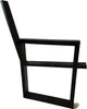 Bankbeine 2stk. 45x90cm, Farbe: schwarz pulverbeschichtet Produktbild-Vorschau 3