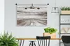 MuchoWow® Wandteppich Wandbehang Flugzeug - Luft - Schwarz Produktbild-Vorschau 2