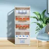 Košík na prádlo – stojan – triedič prádla so 4 poschodiami Náhľad obrázku produktu 3