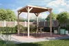 Pavillon Holzpavillon Unterstand Grillunterstand Produktbild-Vorschau 1