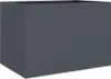 vidaXL Pflanzkübel Anthrazit 62x40x39 cm Stahl Produktbild-Vorschau 1