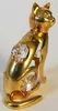 CRYSTAL TEMPTATIONS - Cat Katze 3746 Swarovski-Kristall 24k Produktbild-Vorschau 2