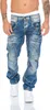 Cipo & Baxx Herren Regular Fit Jeans BJ8940 Blau, W32/L32 Produktbild-Vorschau 1