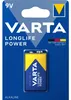 Varta Longlife Power Alkali Mangan Batterie 6LR61 Block 9V Produktbild-Vorschau 4
