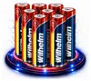 8 x Lithium Ionen Akku Wilhelm 37 V 800 mAh Typ 14500 Li Produktbild-Vorschau 1