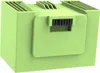 A 3D rendering of a green battery pack for an iRobot Roomba vacuum cleaner. Produktbild-Vorschau