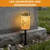 2 Stück Solar LED Grablicht wetterfest mit Erdspieß für Produktbild-Vorschau 6