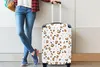 MuchoWow® Koffer Handgepäck Trolley Rollkoffer Kleine Produktbild-Vorschau 5