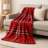 Betz Kuscheldecke MODENA 150x200cm Farbe Karo rot Produktbild-Vorschau 2