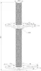 TRIBECCO®Pfostenträger Vertikal Verstellbarer (80 x 80 x Produktbild-Vorschau 2