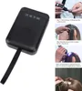 A collage of images showing how to use an LED hair extension curing lamp. Náhled obrázku produktu