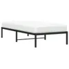 vidaXL Rama łóżka metalowa czarna 90x190 cm Podgląd zdjęcia produktu 3