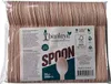 A package of wooden disposable spoons. Produktbild-Vorschau