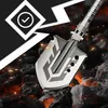 Multifunkční skládací rýč, pila a krumpáč, přenosný rýč, Náhled obrázku produktu 16