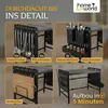 HomeLuxWorld 2-stufiges Mikrowellenregal mit Add Ons, Produktbild-Vorschau 7