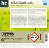 1x10 Liter hochprozentige Essigsäure 60% zur Entkalkung und Produktbild-Vorschau 3
