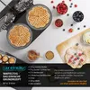 Arendo Waffeleisen für 2 Herzwaffeln, Waffelautomat mit 2 Produktbild-Vorschau 5