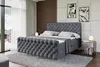 ALTDECOR Boxspringbett mit Gold Füßen, Matratze und Produktbild-Vorschau 4