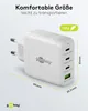 USB-C™ PD GaN Multiport-Schnellladegerät (68 W) weiß 3x Produktbild-Vorschau 3