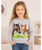 BONDI Mädchen Langarmshirt "Forever my friend" 36205 | Grey Produktbild-Vorschau 3