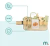 Mamabrum Kinder Friseur Set Holz mit Gürtel – 8-teiliges Produktbild-Vorschau 2