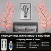 Kirschblütenranke 180 cm, 96 warmweiße LEDs, 8 Lichtmodi, Produktbild-Vorschau 3