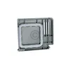 A gray plastic dishwasher part with a rubber seal, isolated on a white background. Náhľad obrázku produktu