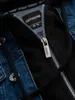 Ombre Clothing Herren-Jeansjacke Tuck schwarz blau L Produktbild-Vorschau 7