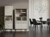 Tkmoebel Vitrine Marly 03 L/P Kaschmir/Walnuss 60/191/40 cm Produktbild-Vorschau 6