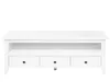 BELIANI TV stolek bílý MDF deska dřevo 50 x 136 x 49 cm Náhled obrázku produktu 4