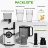 YASHE Slow Juicer Entsafter mit 127 mm Einfüllschacht, Cold Produktbild-Vorschau 10