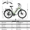 2026 26 Zoll E Bike City E-Bike E-Hollandrad 36V 14.5Ah Produktbild-Vorschau 5