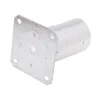 Aqbau® 4er Set Pfostenträger Aufschrauben, Aufschraubhülse Produktbild-Vorschau 4