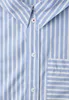 Street One Striped shirtcollar blouse w b original blue 44 Produktbild-Vorschau 2