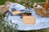 LÄSSIG Kinder Brotdose Edelstahl Lunchbox mit Bambusdeckel Produktbild-Vorschau 2