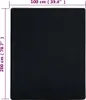 vidaXL Spannbettlaken Jersey Schwarz 100x200 cm Baumwolle Produktbild-Vorschau 5