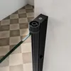 SONNI Schwarzes Duschabtrennung 90x195cm Pendeltür Falttür Produktbild-Vorschau 13