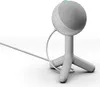 A white Logitech G Yeti Orb microphone on a white tripod stand with a white cable. Anteprima dell’immagine prodotto