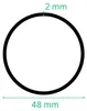 Montante SAT/antenna in acciaio 2m Anteprima dell’immagine prodotto 2