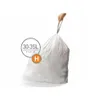 simplehuman CW0168, 30 l, Biały, 20 szt. Podgląd zdjęcia produktu 2