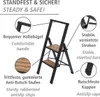 Diagram of a step stool with callouts highlighting its features. Podgląd zdjęcia produktu