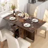 A dining table set up for a meal in a kitchen or dining area. Náhľad obrázku produktu
