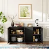 Credenza contenitore 60x30x70 cm con frontale a pieghe e Anteprima dell’immagine prodotto 5
