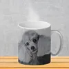 Glitzer-Glitzer-Kaffeebecher mit Pudel Motiv Produktbild-Vorschau 3