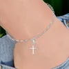 Zeitloser Kreuzanhänger Charm für Armband I 925 Echtsilber Produktbild-Vorschau