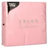 1200 Servietten, 1-lagig 1/4-Falz 33 cm x 33 cm rosa Produktbild-Vorschau 1