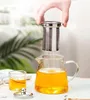 Teekanne Glas Teebereiter mit Edelstahlsieb, Produktbild-Vorschau 5