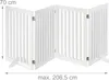 Ogrodzenie Relaxdays, wys. x szer.: 70 x 206,5 cm, 4 Podgląd zdjęcia produktu 4