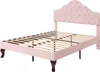 okwish Polsterbett 140*200cm, mit Lattenrost und Kopfteil, Produktbild-Vorschau 9