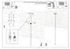 Suspension PASTELO 1 brun 1xG9 8W acier 120x8x8cm Sollux Voir les images du produit 7